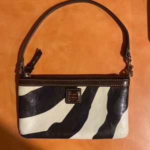 Dooney & Bourke Zebra Wristlet